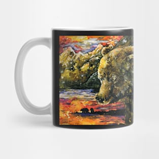 Grizzly Bear Brown Bear Alaska Mug